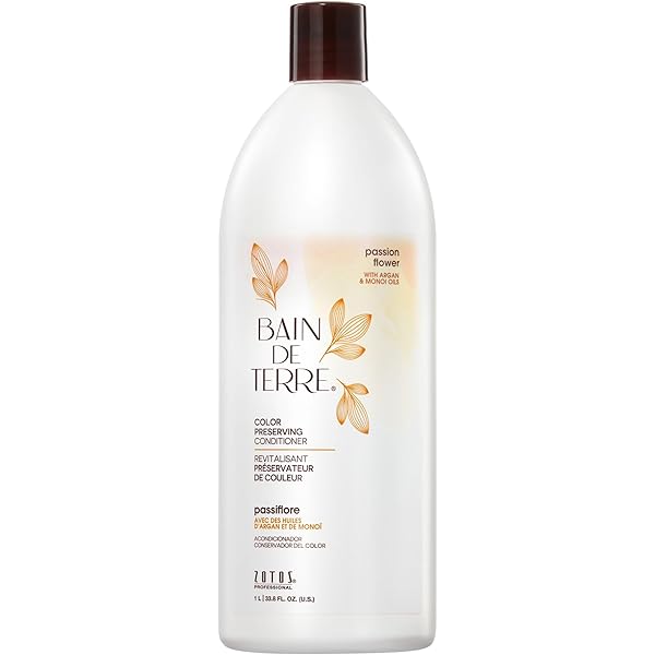 Amazon.com: Bain de Terre Passion Flower Color Preserving Shampoo